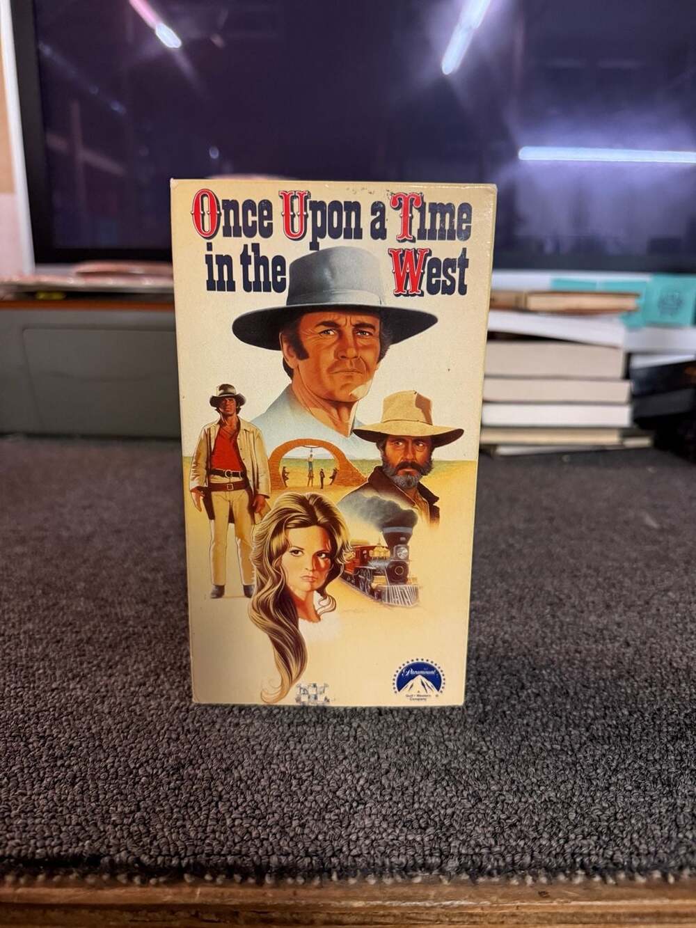 Once Upon a Time in the West VHS 2-Tape Set Paramount Home Video